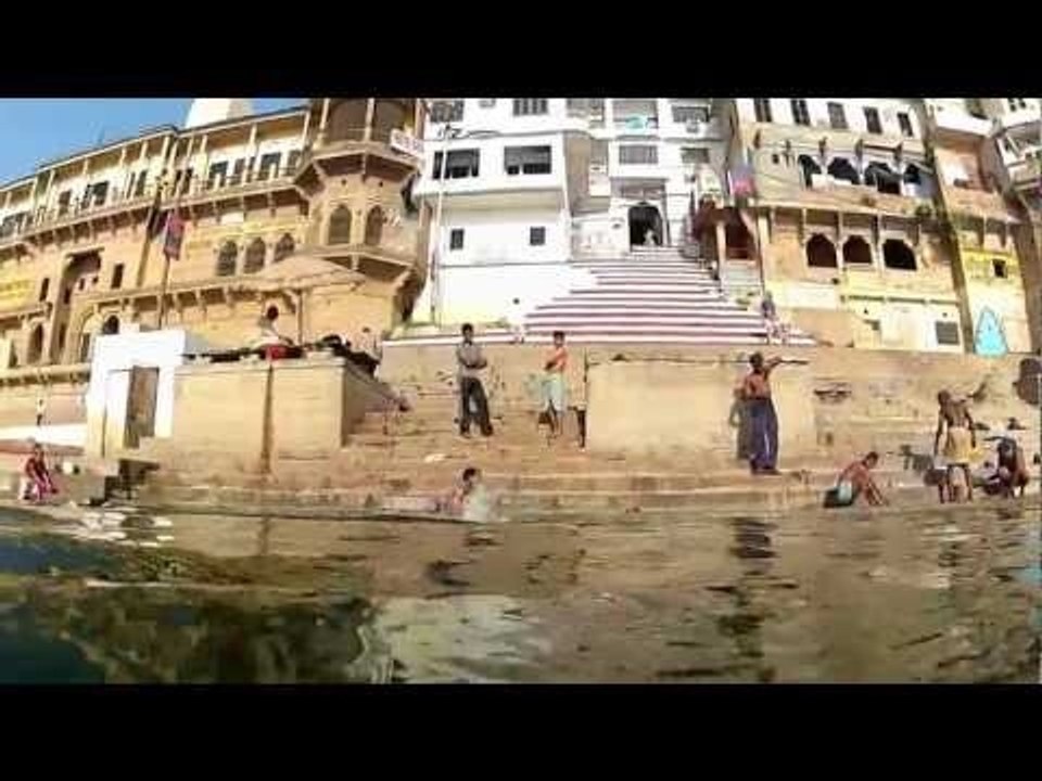 Varanasi by boat!!