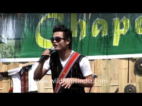 Lalthutha - Mizoram Idol, 2011 performing at Chapchar Kut!!!