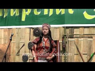 Mizo Models in Traditional costumes