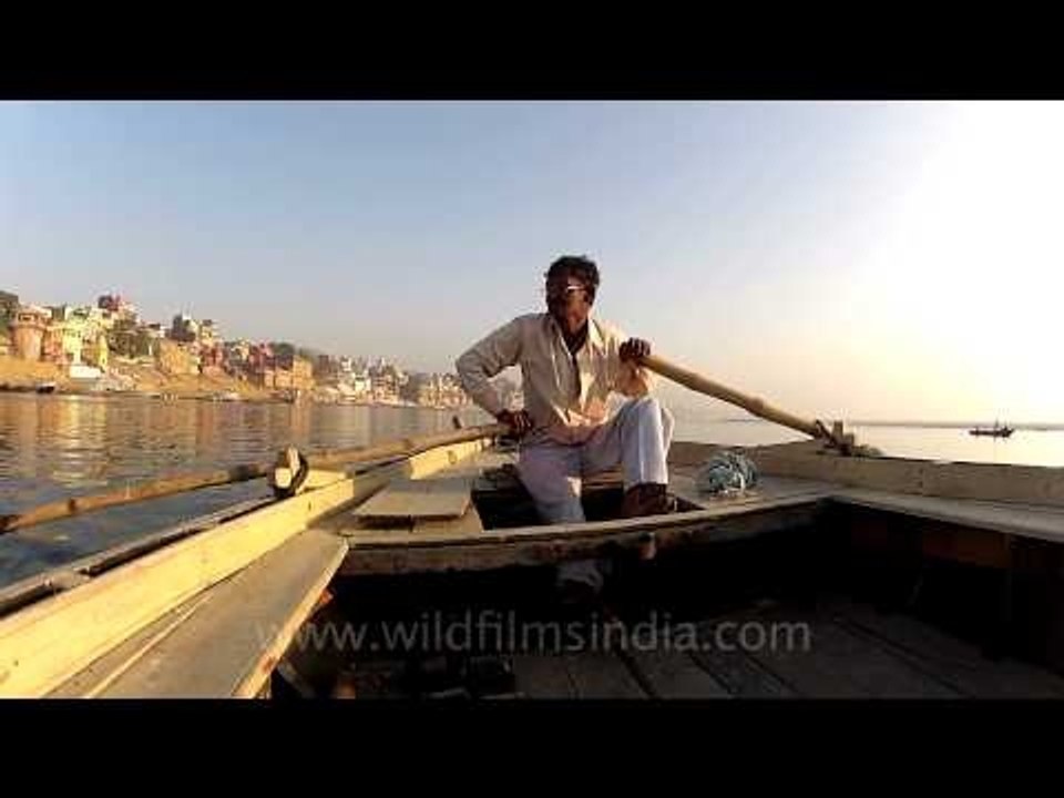 Boating at Varanasi!