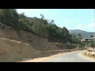 Clear blue sky in Nagaland