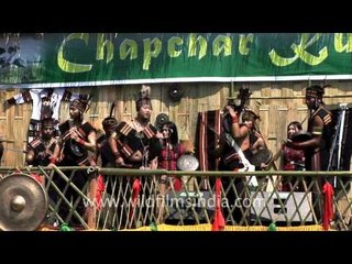 Tribal dance at Chapchar Kut Festival