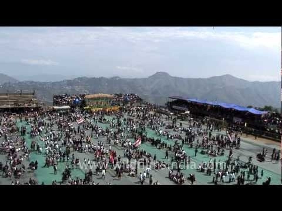 Fantastic Mass bamboo dance in Mizoram!