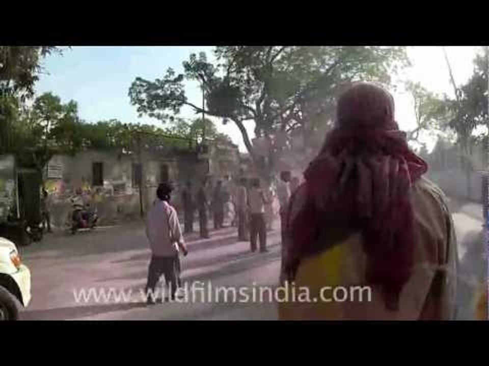 Holi and a Ricksaw ride