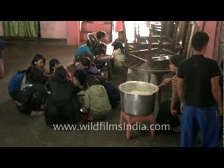 A large family feast!