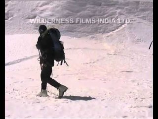 The team reaches camp one, Everest Expedition