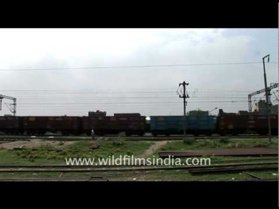 The Indian railways on the move