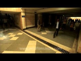 Time lapse in pedestrian subway, Delhi