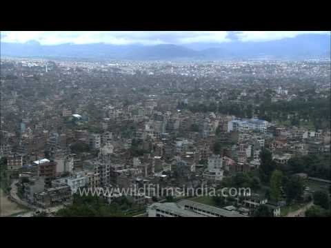 A View of Kathmandu Valley from Swayambhunath Temple AKA Monkey Temple