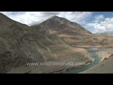 Confluence of Indus and Zanskar