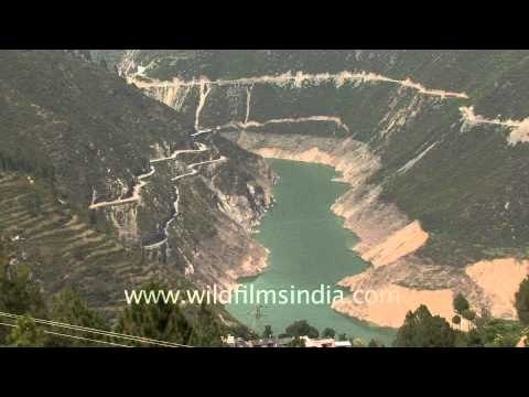 Tehri Dam on the Ganges on the way to Gangotri