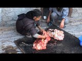 Pork intestine Ziro village Arunachal Pradesh