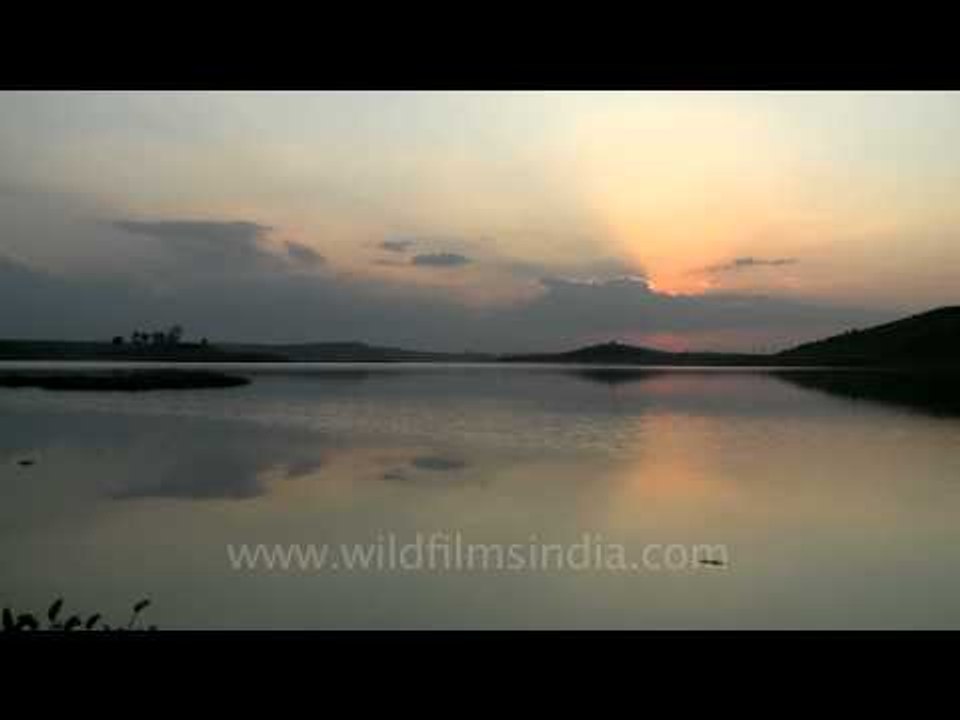 Sunset in Bhopal