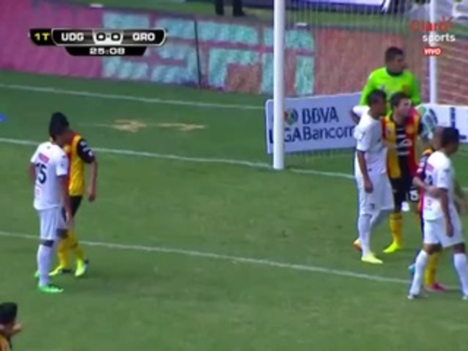 U de G (Leones Negros) 0-1 Queretaro - Liga Bancomer MX Apertura 2014 - Jornada 2