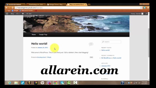 How To Install Word Press Or Any Other Blogging Software In Free Hosting Sub Domain Or Domain
