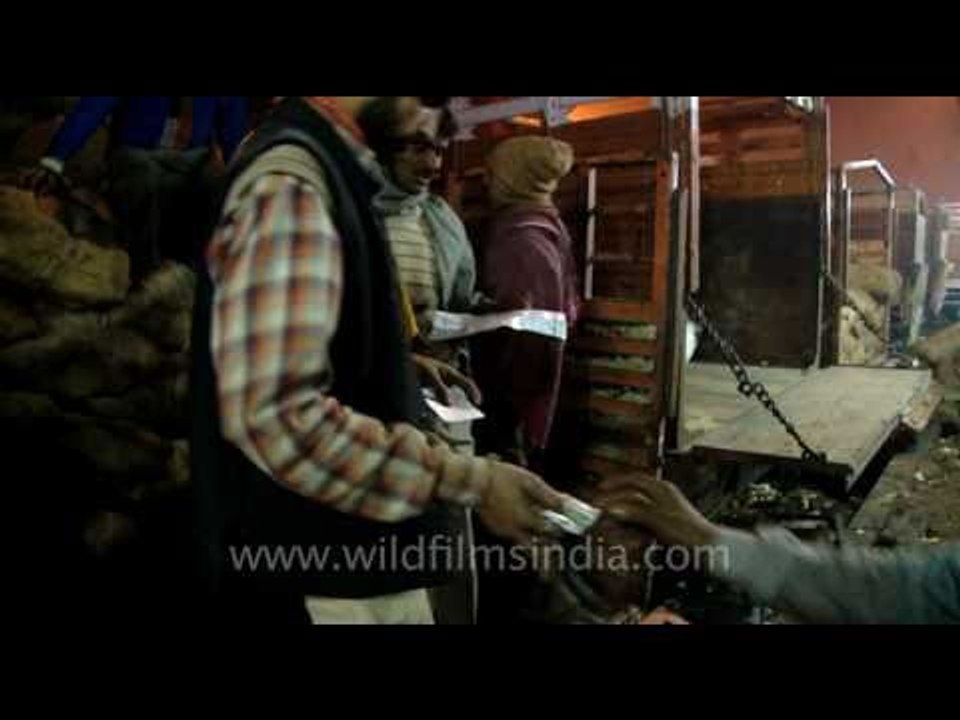 Wholesale Vegetable Market, Azadpur, New Delhi