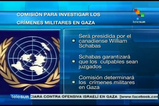ONU crea comisión para investigar crímenes de Israel en Gaza