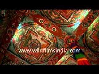 Paintings inside the monastery