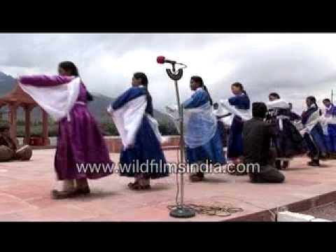 Ladakhi folk dance in Leh!