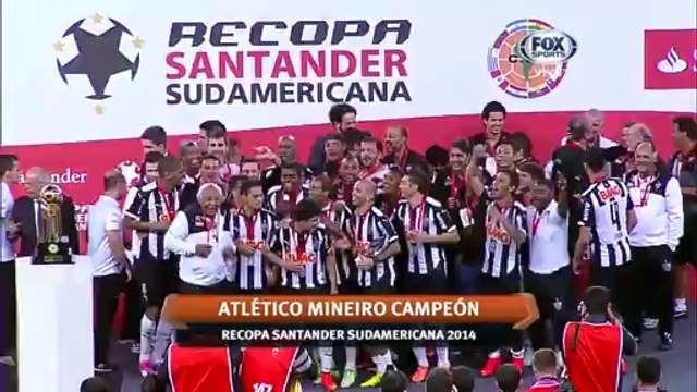 Atletico Mineiro 4-3 Lanus - 2014 Recopa Sudamericana - Final Vuelta - Global 5-3 - July 24, 2014