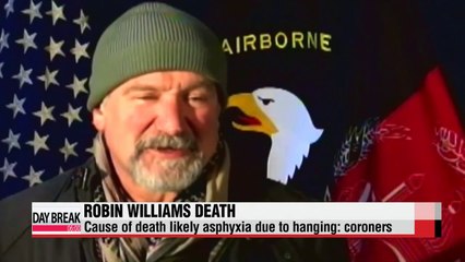 Robin Williams' cause of death likely asphyxia due to hanging coroners