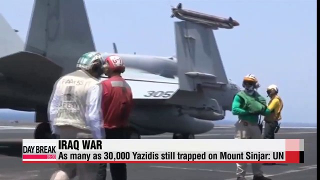 As many as 30,000 Yazidis still trapped on Mount Sinjar UN