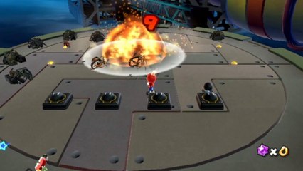 Super Mario Galaxy - Flotte armée - Étoile 6 : La décharge de la flotte spatiale
