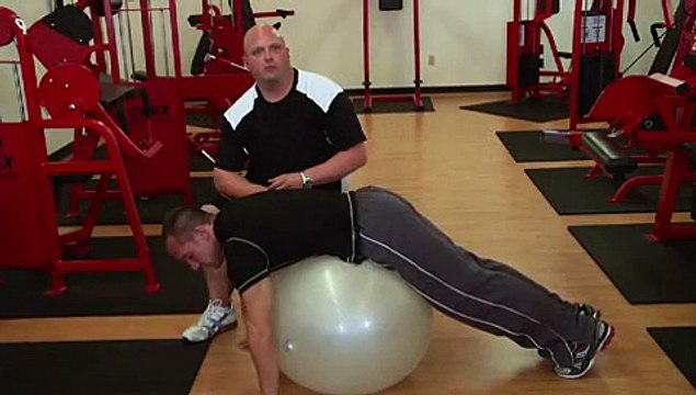 Personal Fitness Tips _ Strengthening the Lower Back With an Exercise Ball