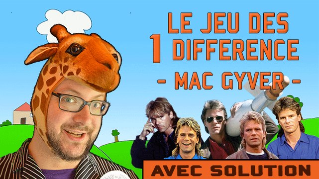 Le jeu des différences 3 : MacGyver
