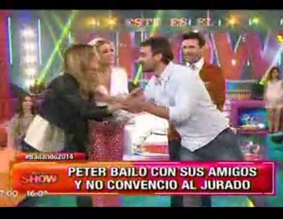Paula en Este es el Show 1 (Pedro y todo el back del baile libre) - 12 de Agosto