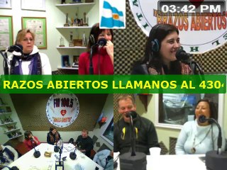 Radio Brazos Abiertos Hospital Muñiz Programa COMUNA 4 EN SINTONIA 12 de agosto de 2014
