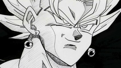 HOW TO DRAW VEGETO ベジット