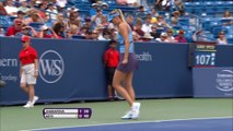 Sharapova v Keys - Western and Southern Open Rd2