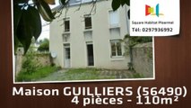 A vendre - Maison/villa - GUILLIERS (56490) - 4 pièces - 110m²