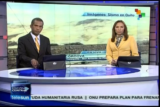 Dos sismos en Ecuador dejan 2 muertos y 8 heridos