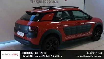 Annonce Occasion CITROëN C4 Cactus VTi 82 Feel 2014