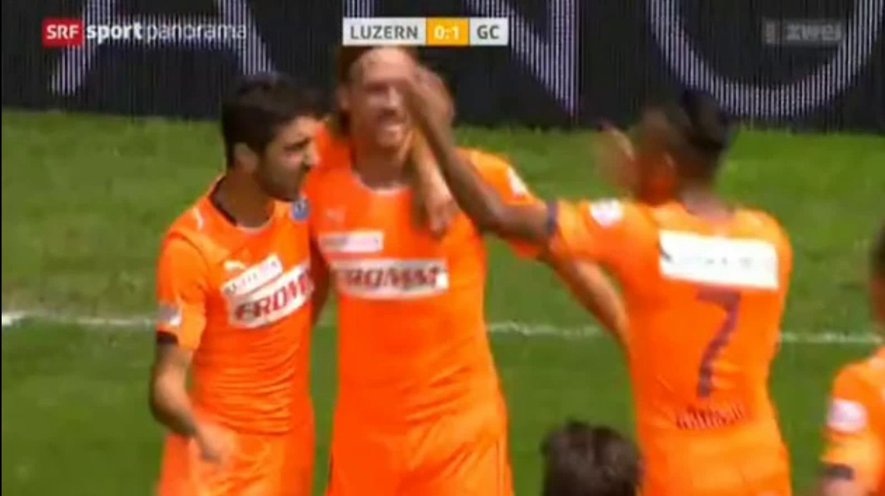 FC Luzern 0- 1 Grasshoppers 10/08/14