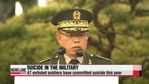 Increased number of suicides raises alarm about military culture