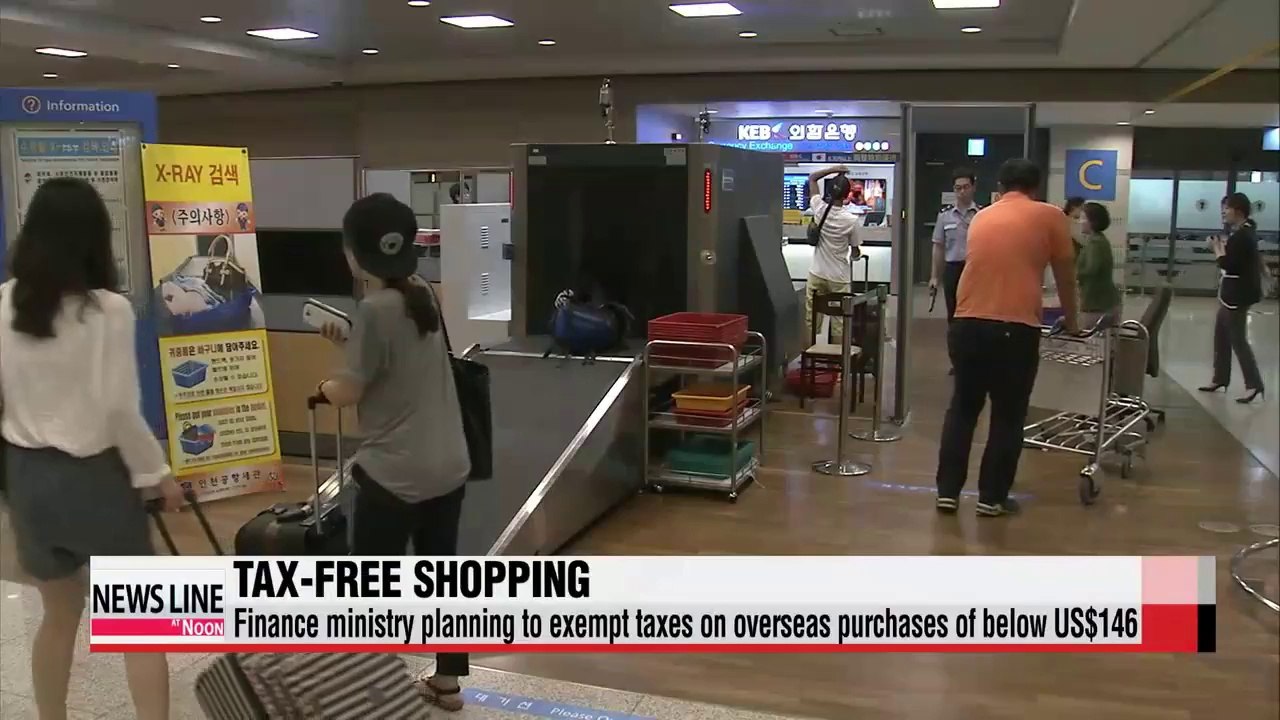 Overseas purchases of small goods may be tax-free starting next year