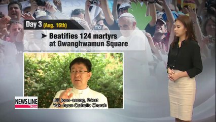 Preview of Pope Francis' 5-day visit to Korea