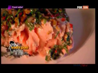 Baked Salmon Tarator Style