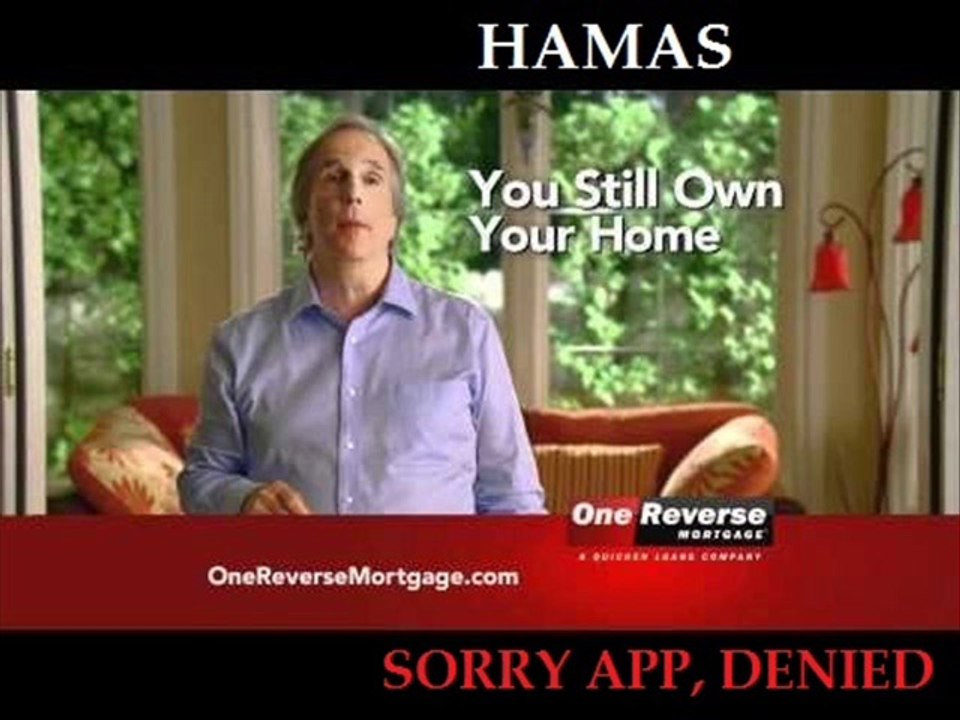 Hamas Reverse Mortgage Application Denied