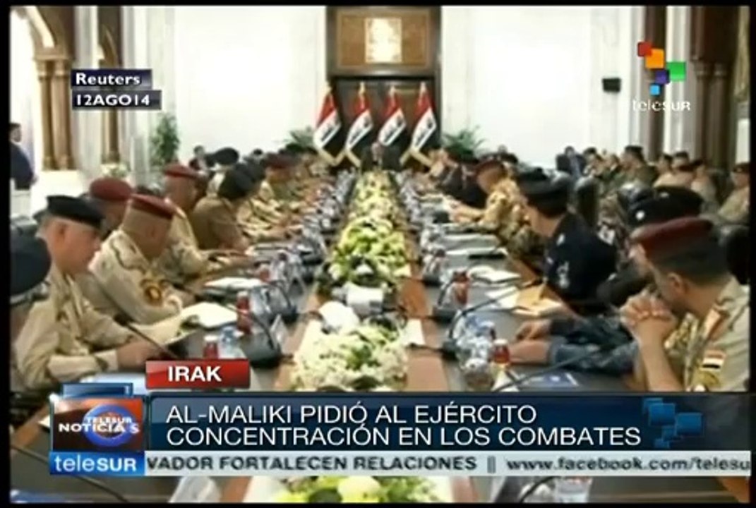 Irak: Al Maliki pide al ejército concentrarse en los combates