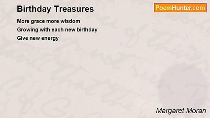 Margaret Moran - Birthday Treasures