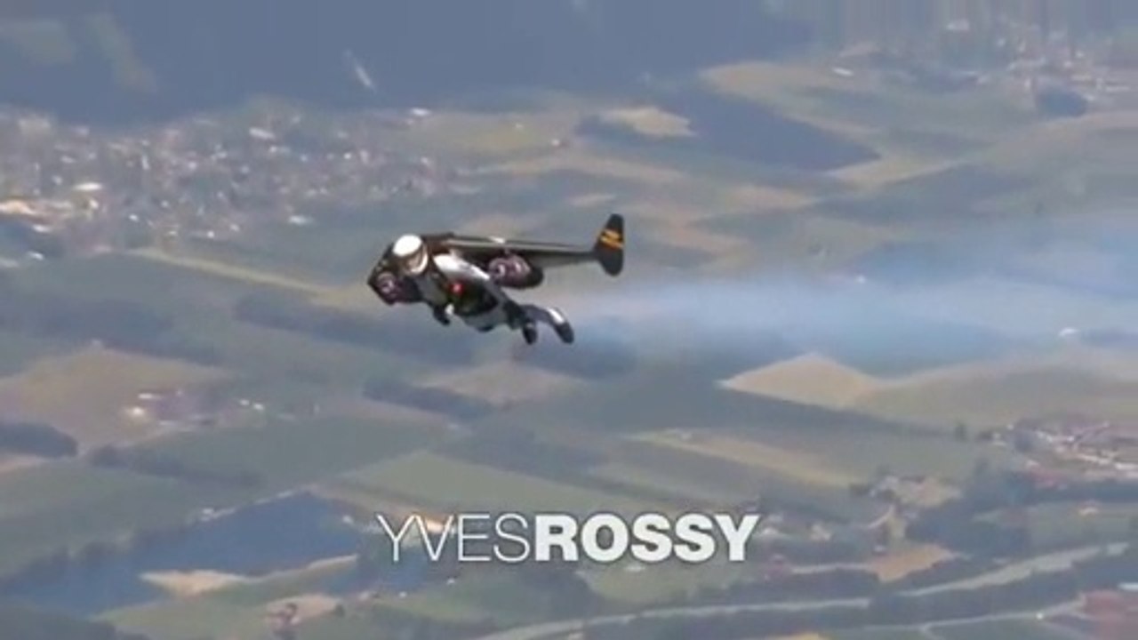 Yves Rossy- Fly with the Jetman