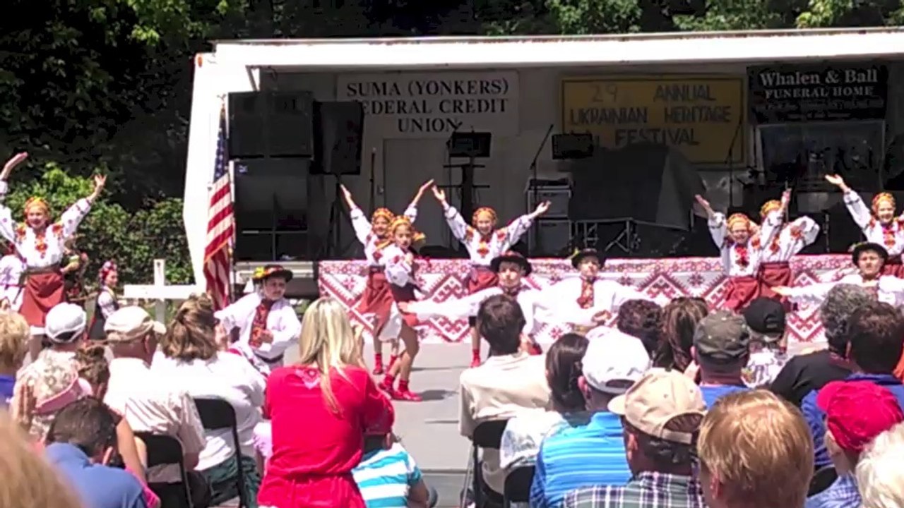 Ukrainian Folk Dancing at the 29th annual Ukrainian Heritage Festival!