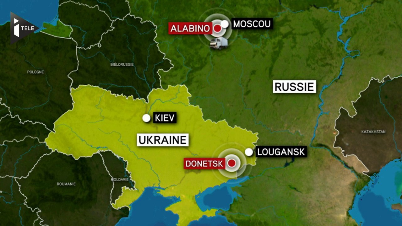 Le convoi russe qui inquiète l'Ukraine