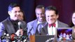 2014 Nevada Boxing Hall of Fame- Sugar Ray Leonard inducts Roberto Duran