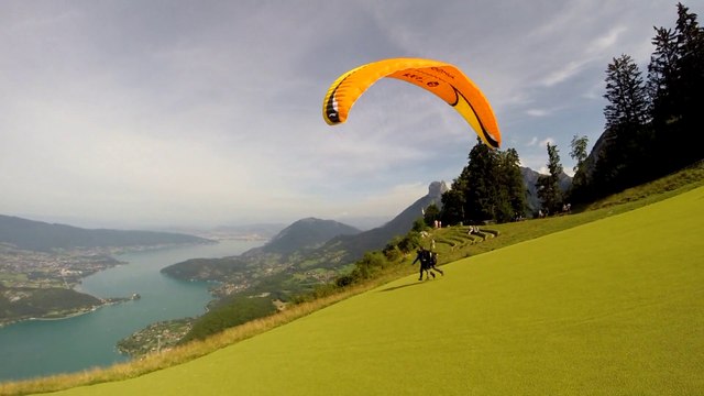 Biplace parapente avec Alex à Annecy