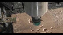 Ball screw 6090A model wood cnc router,cnc wood pattern carving machine video